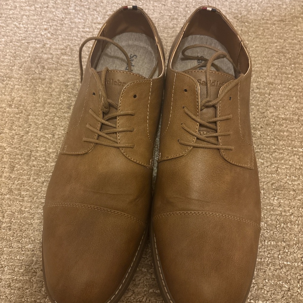 Saddleback Men’s Brown Dress Shoes